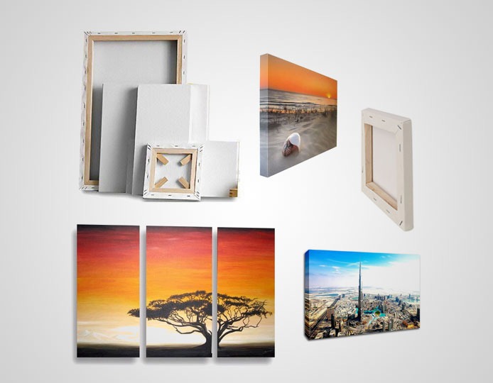 Canvas prints printed in Dubai