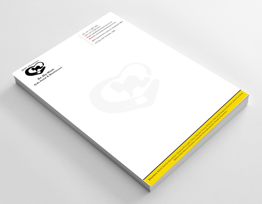Letterheads printed in Dubai