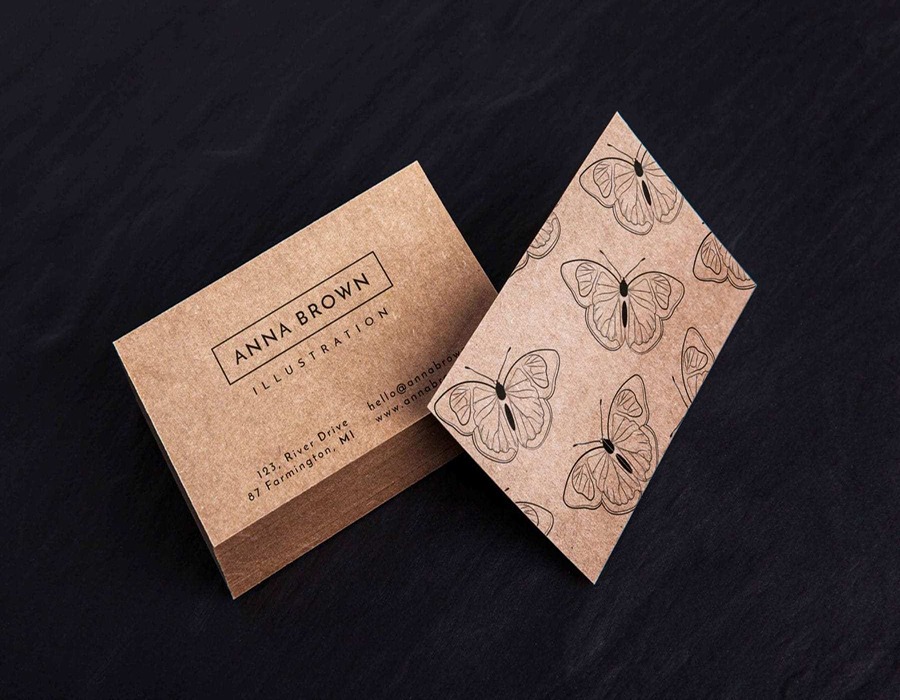 craft business cards