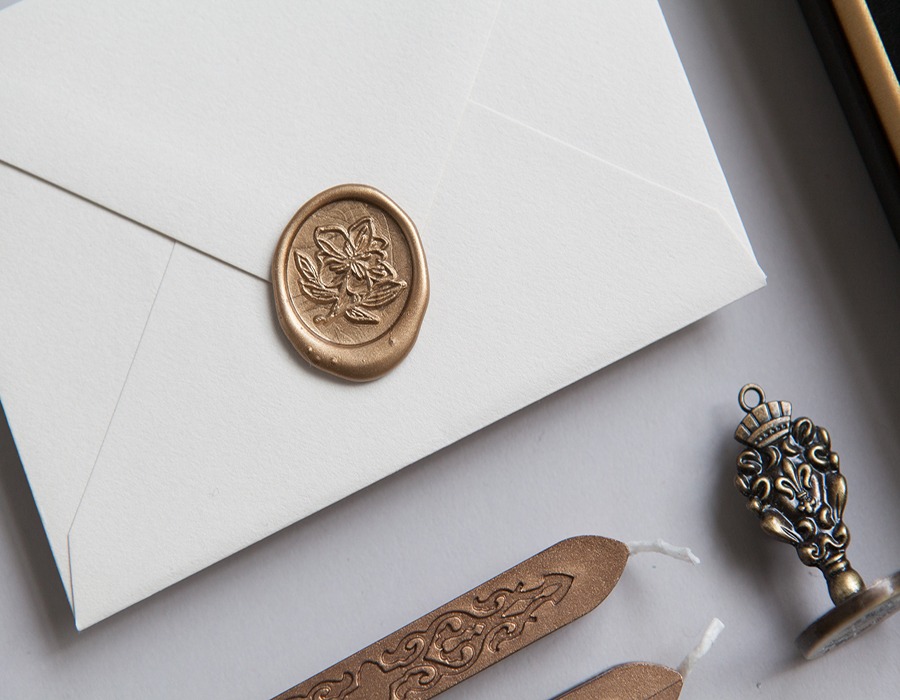 Wax seals printed in Dubai